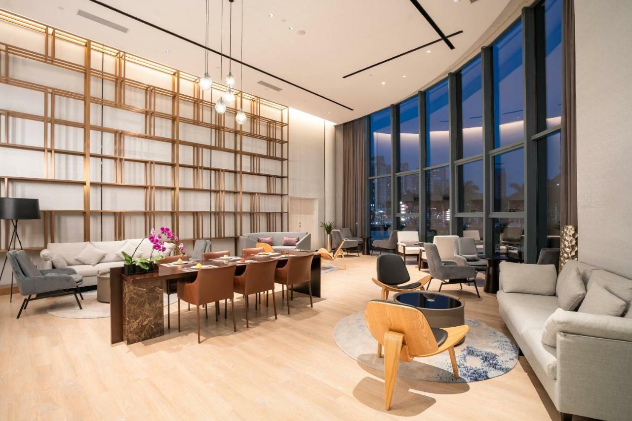 Grand Skylight International Hotel Haoyue Shenzhen Baoan Int'L Exhibition Center מראה חיצוני תמונה