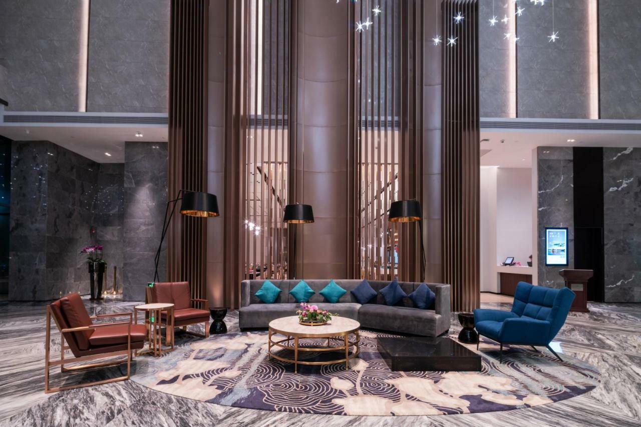 Grand Skylight International Hotel Haoyue Shenzhen Baoan Int'L Exhibition Center מראה חיצוני תמונה