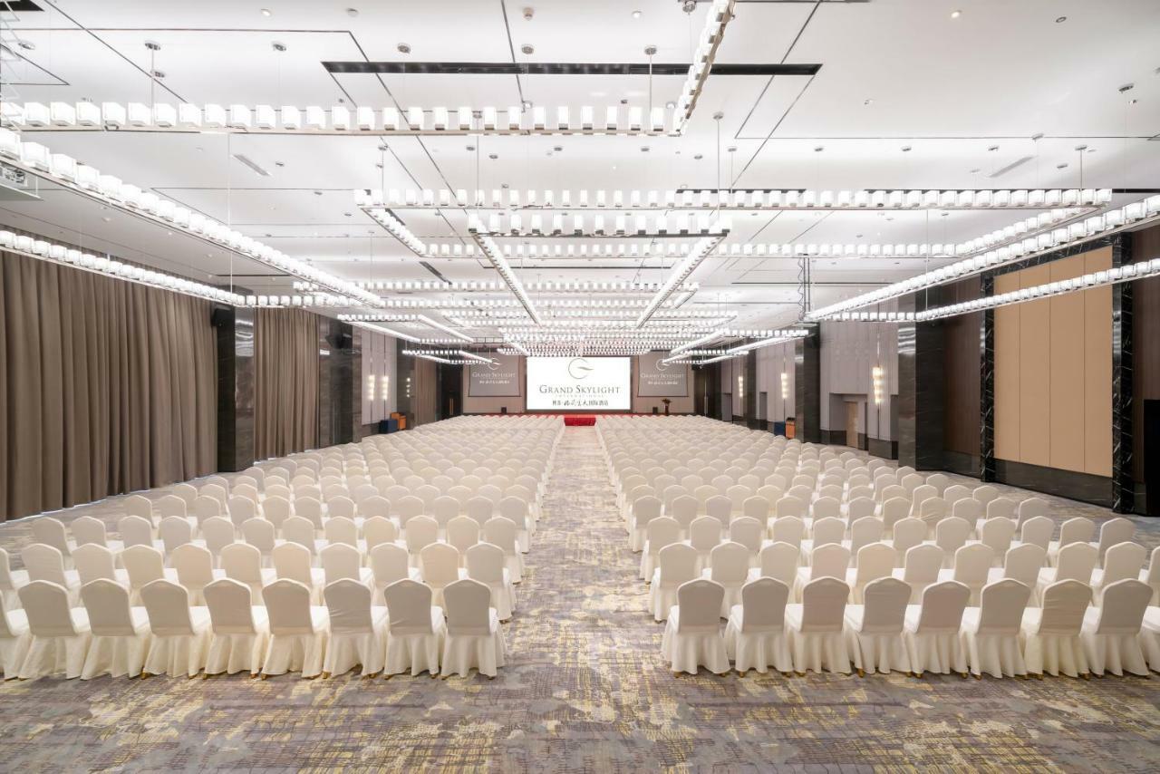 Grand Skylight International Hotel Haoyue Shenzhen Baoan Int'L Exhibition Center מראה חיצוני תמונה