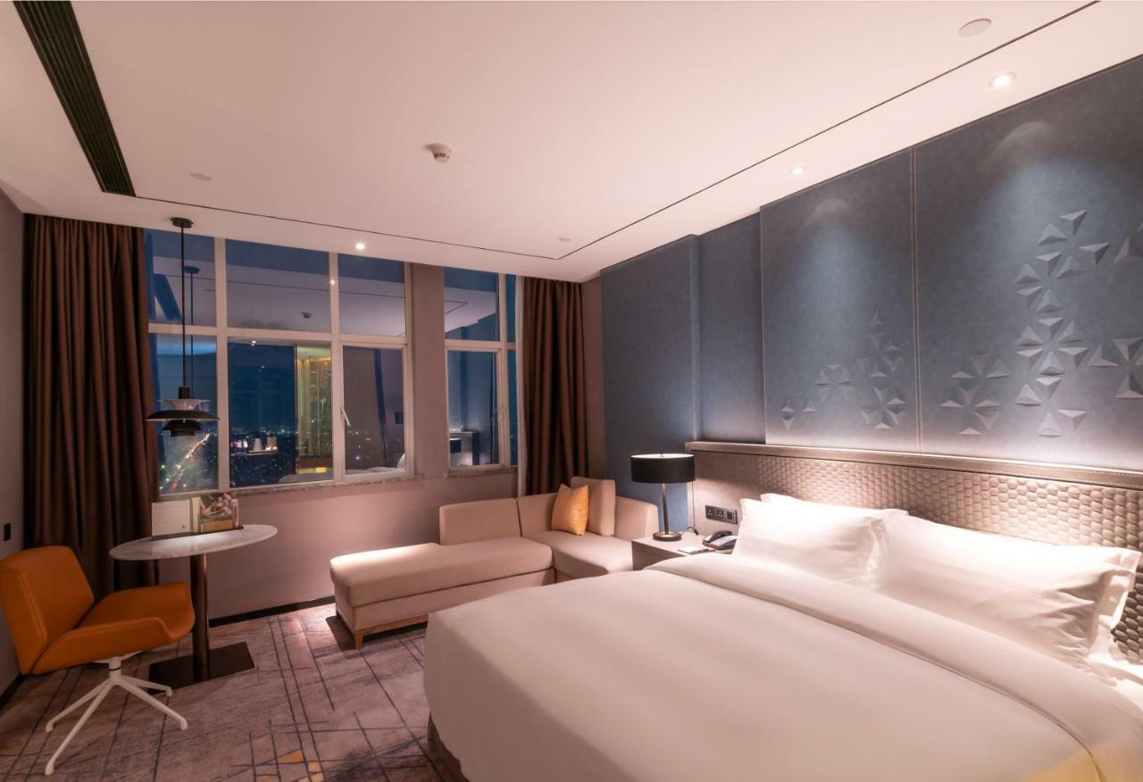 Grand Skylight International Hotel Haoyue Shenzhen Baoan Int'L Exhibition Center מראה חיצוני תמונה