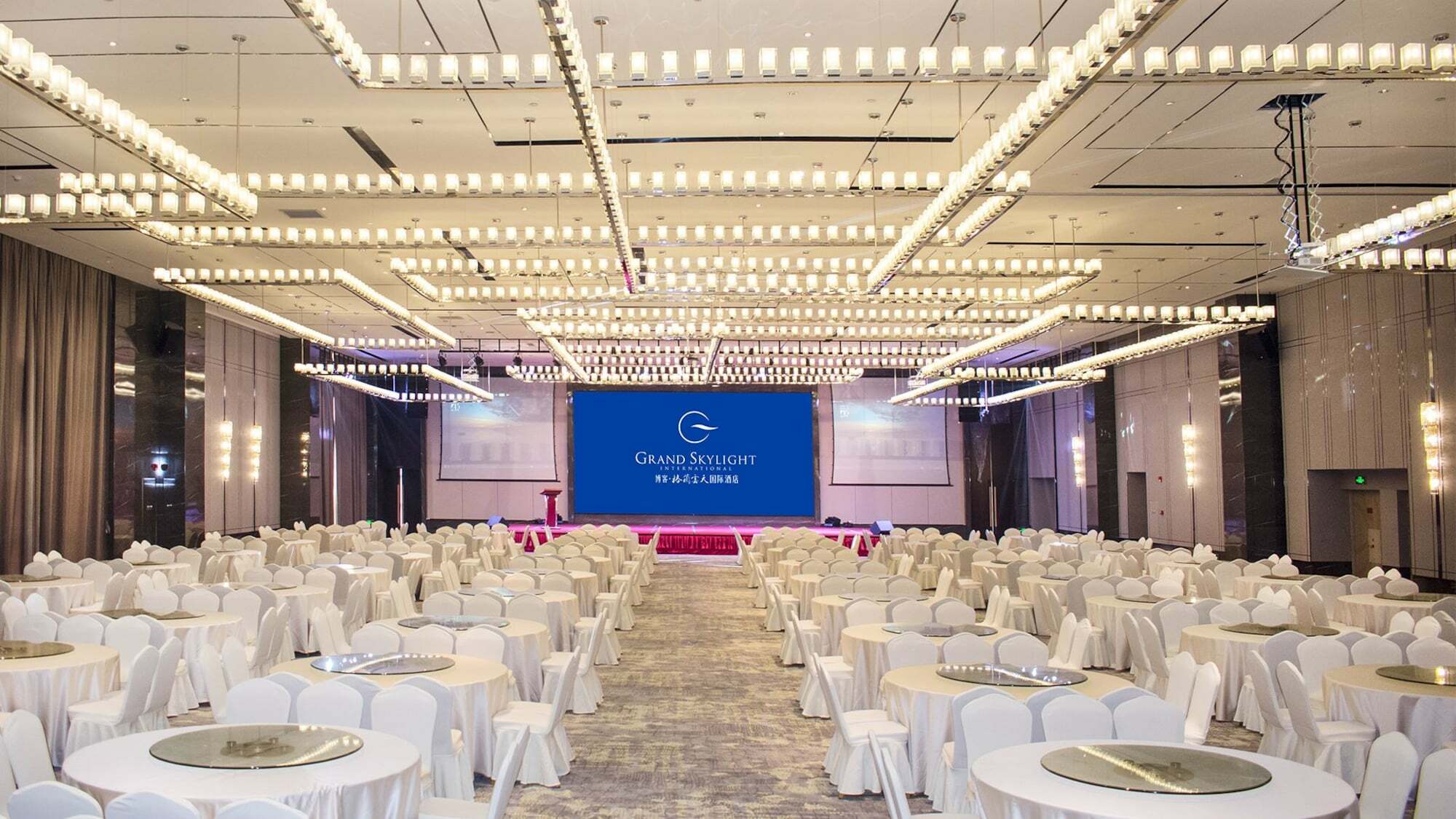 Grand Skylight International Hotel Haoyue Shenzhen Baoan Int'L Exhibition Center מראה חיצוני תמונה