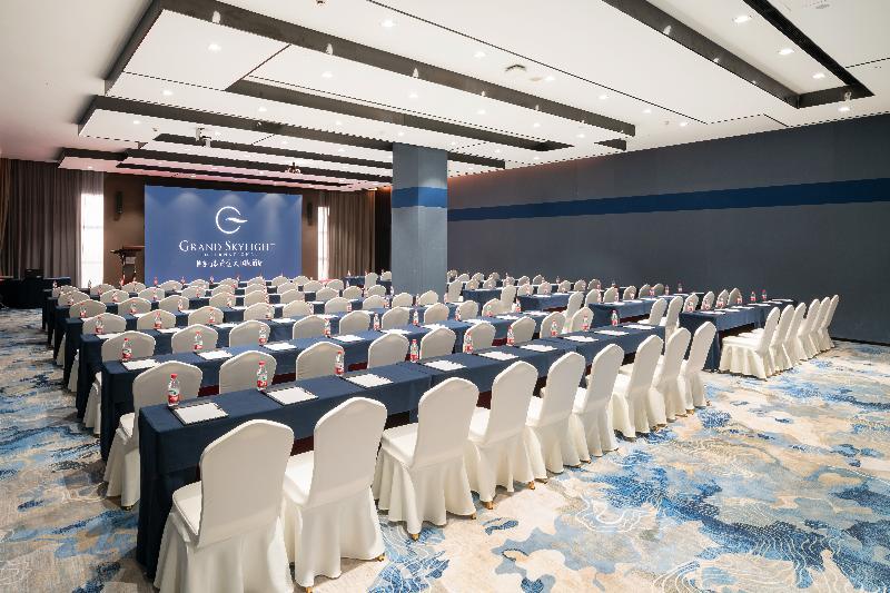 Grand Skylight International Hotel Haoyue Shenzhen Baoan Int'L Exhibition Center מראה חיצוני תמונה